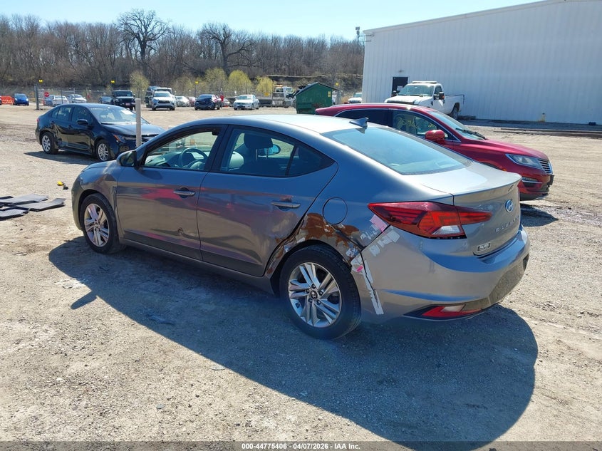 VIN KMHD84LF6KU822620 2019 HYUNDAI ELANTRA SEL