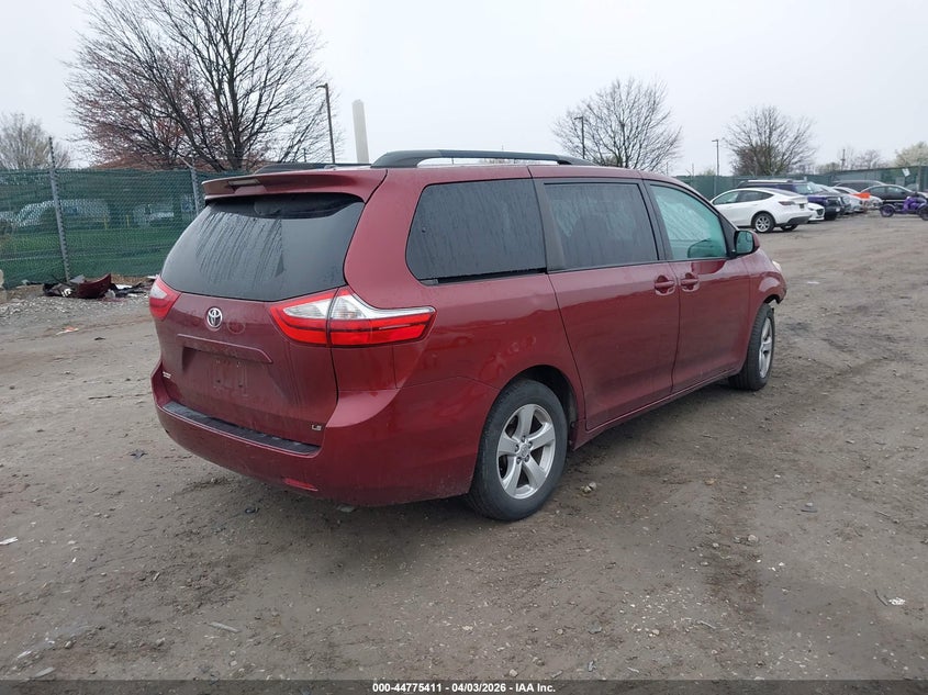 2017 Toyota Sienna Le 8 Passenger