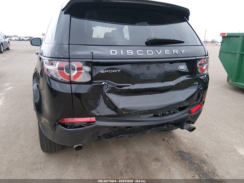 2018 Land Rover Discovery Sport Se VIN: SALCP2RXXJH775700 Lot: 44775484