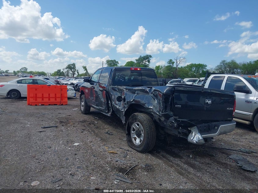 Vin: 3c6ur5jl9jg366573, lot: 45272745, ram 2500 slt  4x4 8' box 20183