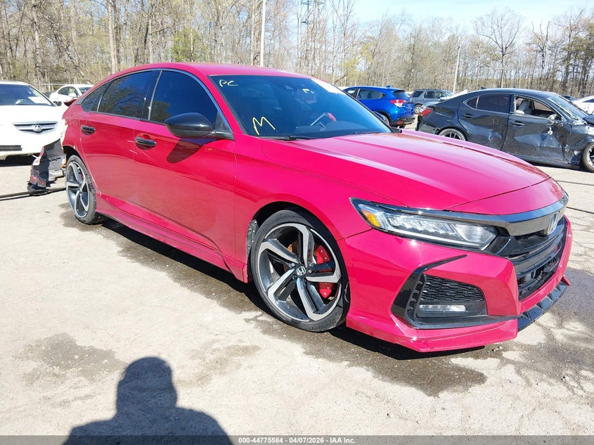 2018 HONDA ACCORD auction photo 1