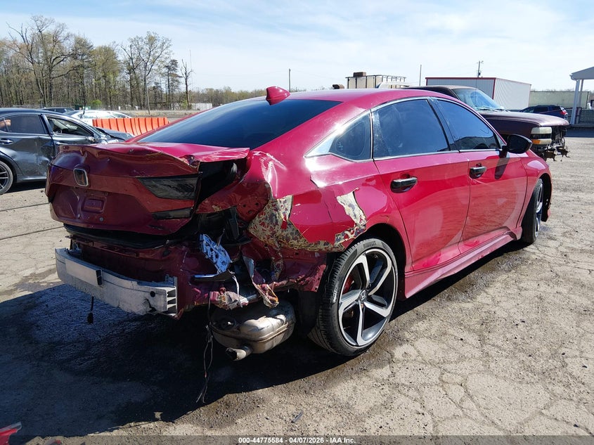 2018 HONDA ACCORD auction photo 4