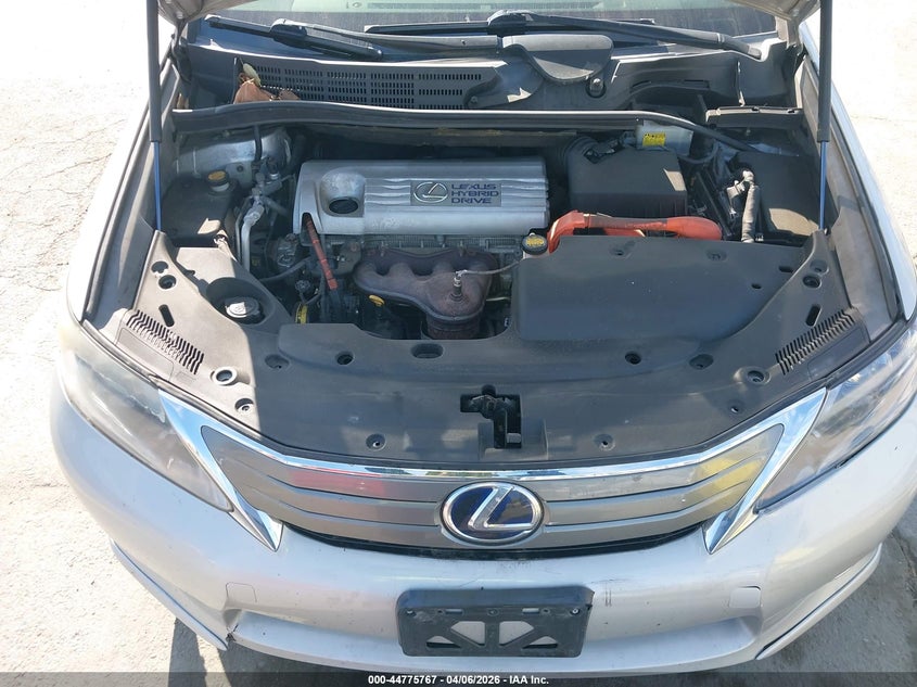 2012 Lexus Hs 2.4 Hs 250H Grey Lot 111044775767 Vin JTHBB1BA1C2049021