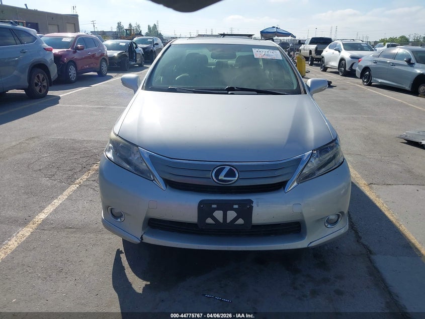 2012 Lexus Hs 2.4 Hs 250H Grey Lot 111044775767 Vin JTHBB1BA1C2049021