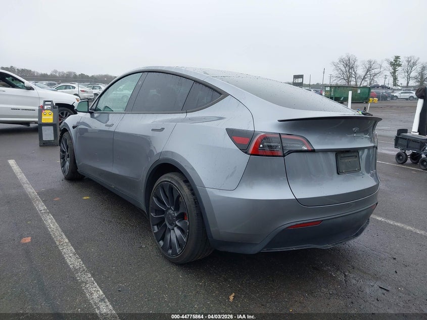 Vin: 7saygdef9sa340299, lot: 45273112, tesla model y performance dual motor all-wheel drive 20253