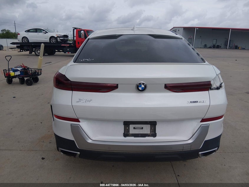 2022 BMW X6 xDrive40I VIN: 5UXCY6C02N9K81126 Lot: 44775866