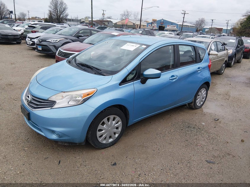 2015 Nissan Versa Note S (Sr)/S Plus/Sl/Sr/Sv