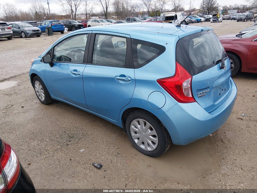 2015 Nissan Versa Note S (Sr)/S Plus/Sl/Sr/Sv