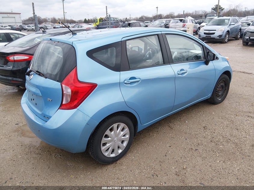 2015 Nissan Versa Note S (Sr)/S Plus/Sl/Sr/Sv