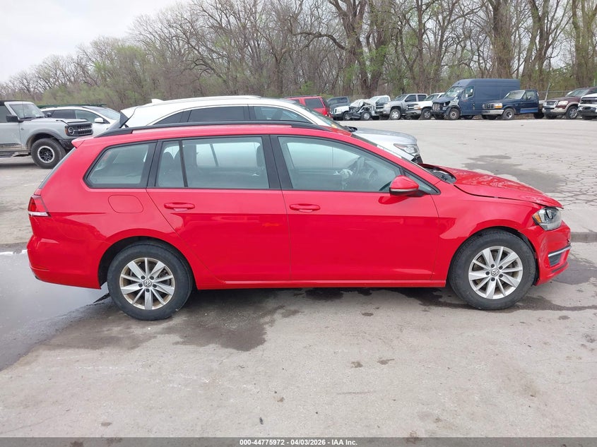 2018 Volkswagen Golf Sportwagen Tsi S/Tsi Se VIN: 3VWD17AU1JM756702 Lot: 44775972