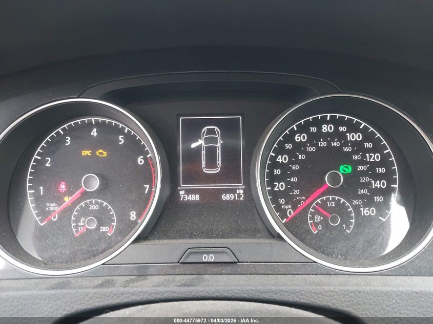 2018 Volkswagen Golf Sportwagen Tsi S/Tsi Se VIN: 3VWD17AU1JM756702 Lot: 44775972