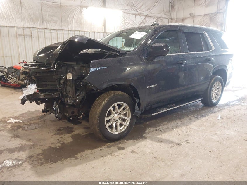 2021 CHEVROLET TAHOE auction photo 2