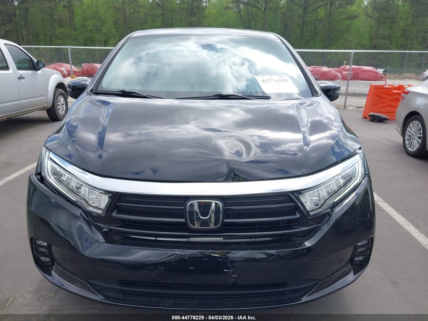 2022 Honda Odyssey Touring VIN: 5FNRL6H86NB038692 Lot: 44776229
