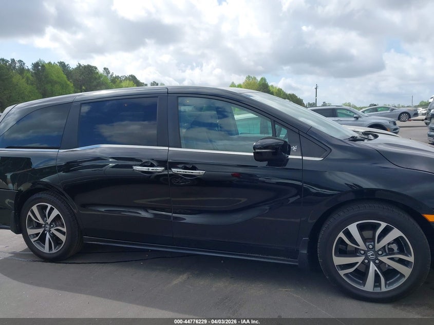 2022 Honda Odyssey Touring VIN: 5FNRL6H86NB038692 Lot: 44776229