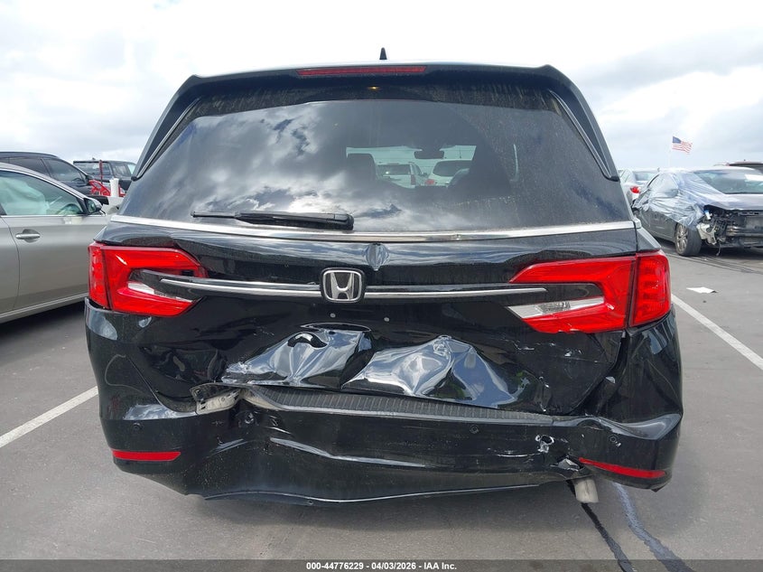 2022 Honda Odyssey Touring VIN: 5FNRL6H86NB038692 Lot: 44776229