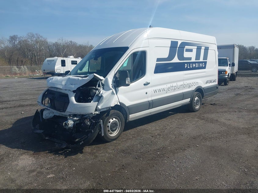 Vin: 1ftbw3x83ska39082, lot: 45273649, ford transit-350 cargo van 20252