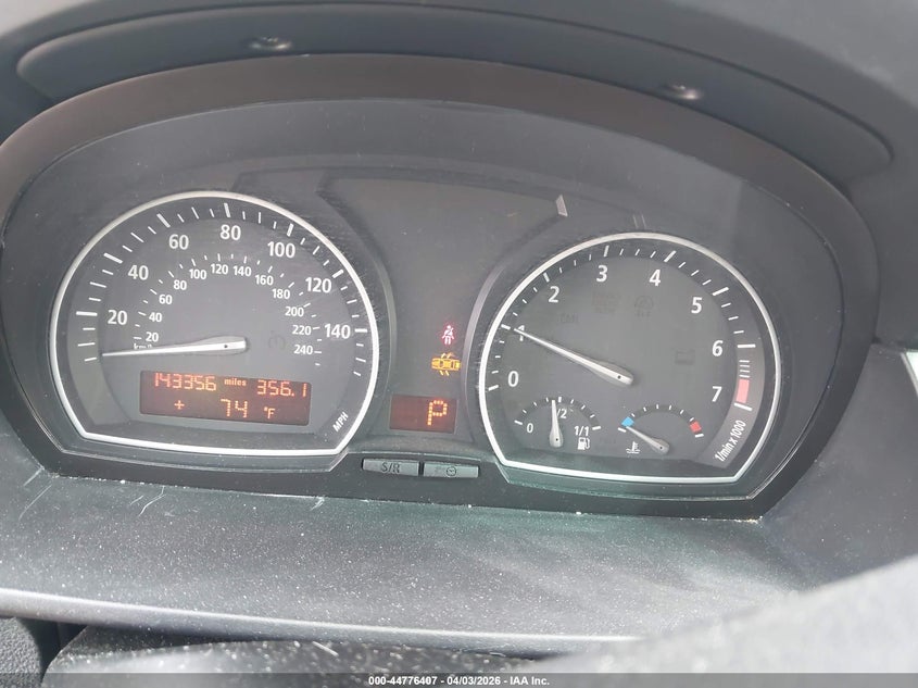 2006 BMW X3 3.0I VIN: WBXPA93406WD30408 Lot: 44776407