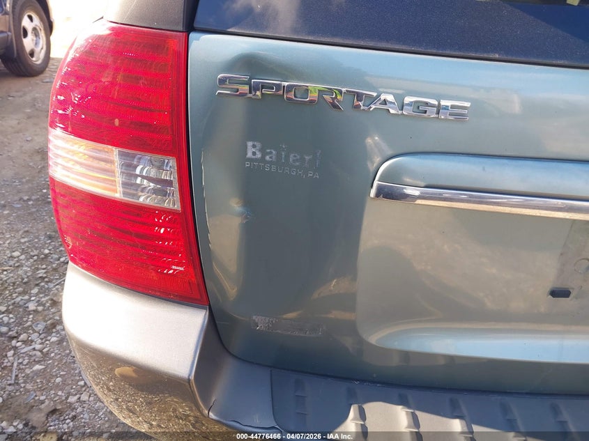 2008 Kia Sportage Ex/Lx VIN: KNDJE723887498246 Lot: 44776466