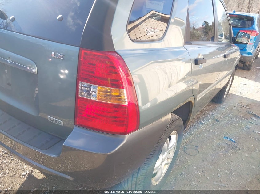 2008 Kia Sportage Ex/Lx VIN: KNDJE723887498246 Lot: 44776466