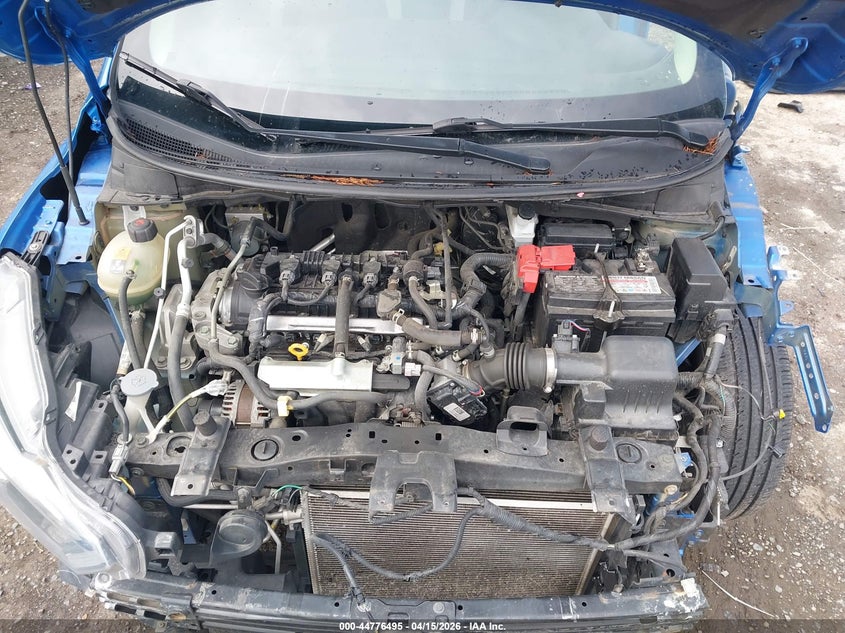 2021 Nissan Versa 1.6 Sv Xtronic Cvt blue Lot 111044776495 Vin 3N1CN8EV2ML872077