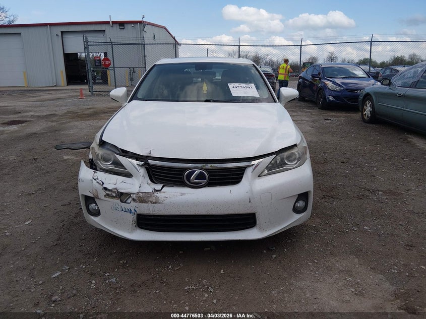 2012 Lexus Ct 200H Premium VIN: JTHKD5BH9C2068348 Lot: 44776503