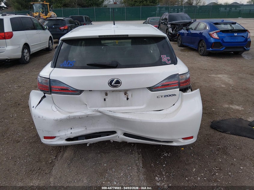 2012 Lexus Ct 200H Premium VIN: JTHKD5BH9C2068348 Lot: 44776503