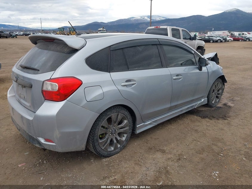 Vin: jf1gpap64g8276791, lot: 45273792, subaru impreza 2.0i sport premium 20164
