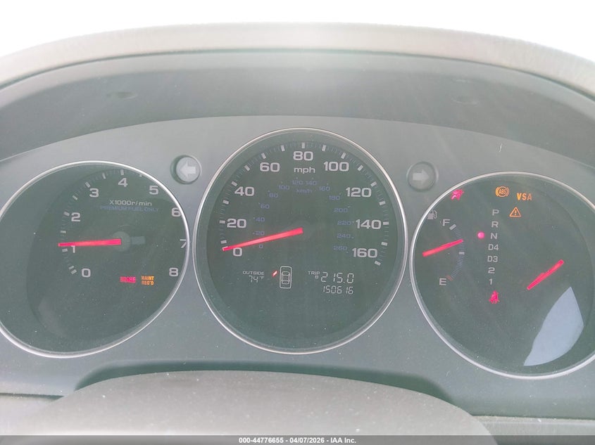 2004 Acura Rl 3.5 VIN: JH4KA966X4C005540 Lot: 44776655