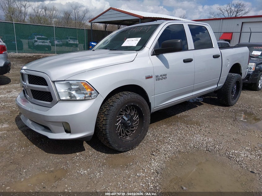 1C6RR7KT1DS521825 2013 Ram 1500 5.7 Ram Express silver