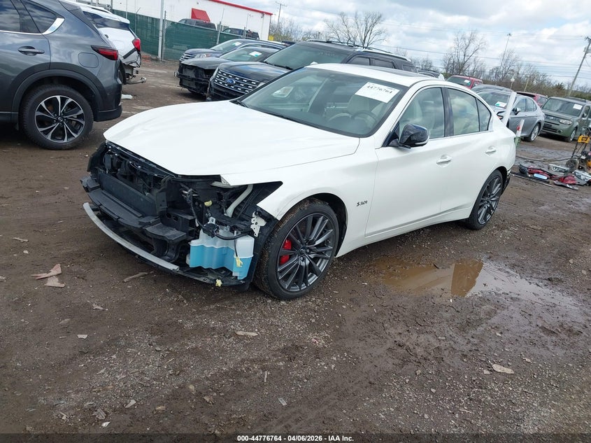 2019 Infiniti Q50 3.0T Red Sport 400