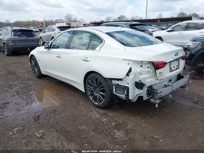 2019 Infiniti Q50 3.0T Red Sport 400