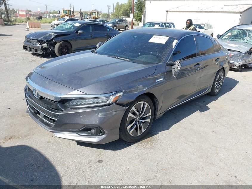 2021 Honda Accord Hybrid Ex-L 1HGCV3F52MA022067 photo 1