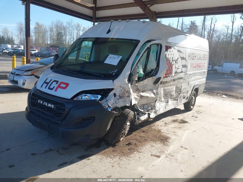 2023 Ram Promaster 3500 Cargo Van High Roof 159 Wb Ext