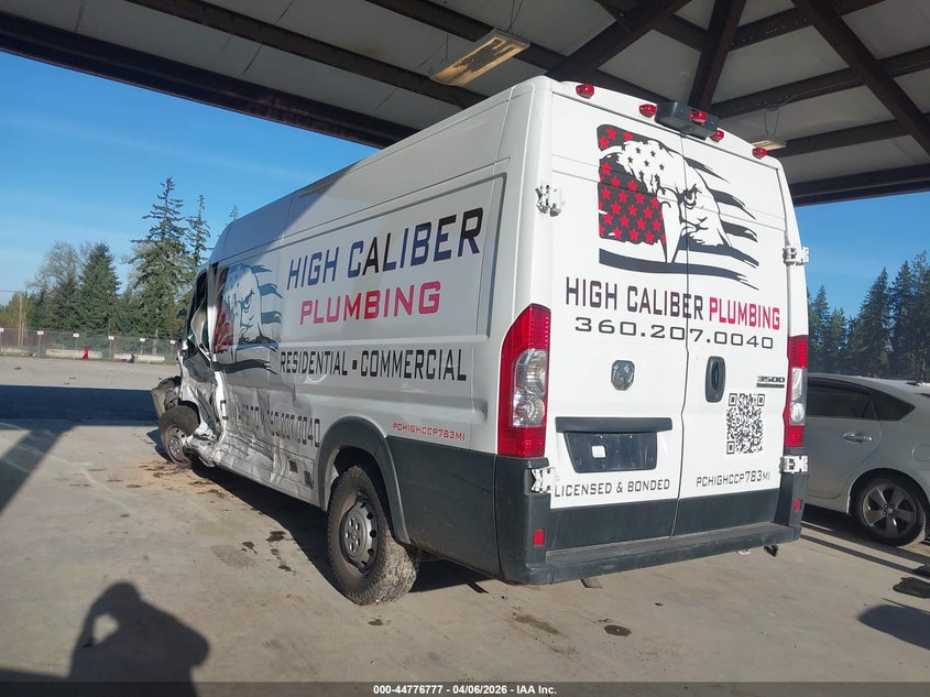 2023 Ram Promaster 3500 Cargo Van High Roof 159 Wb Ext