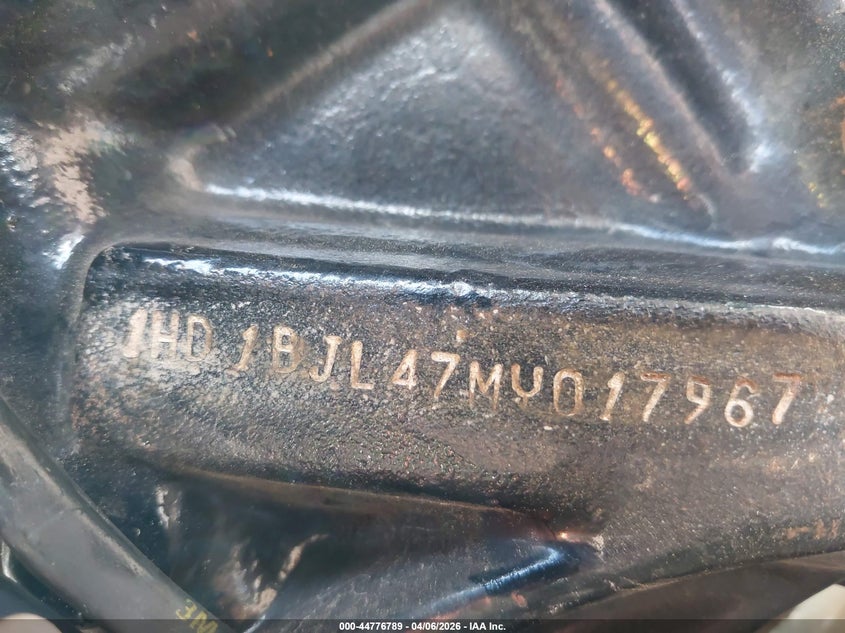 1991 Harley-Davidson Flstc VIN: 1HD1BJL47MY017967 Lot: 44776789