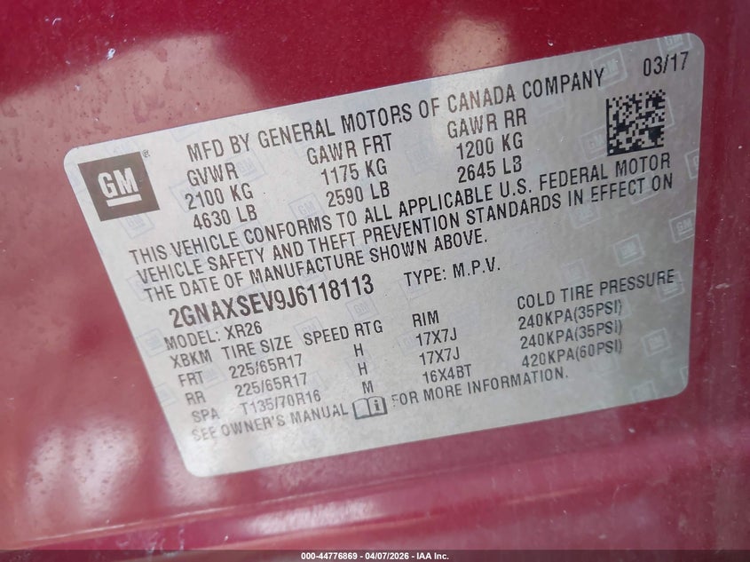 AtlanticExpress - Chevrolet Equinox