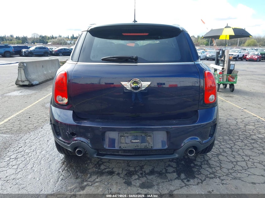 2016 Mini Countryman Cooper S VIN: WMWZC3C57GWT07080 Lot: 44776925