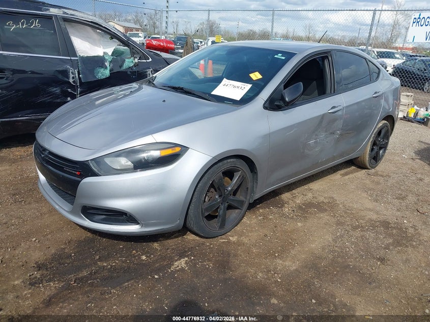 Vin: 1c3cdfbb0fd433732, lot: 45274180, dodge dart sxt 20152