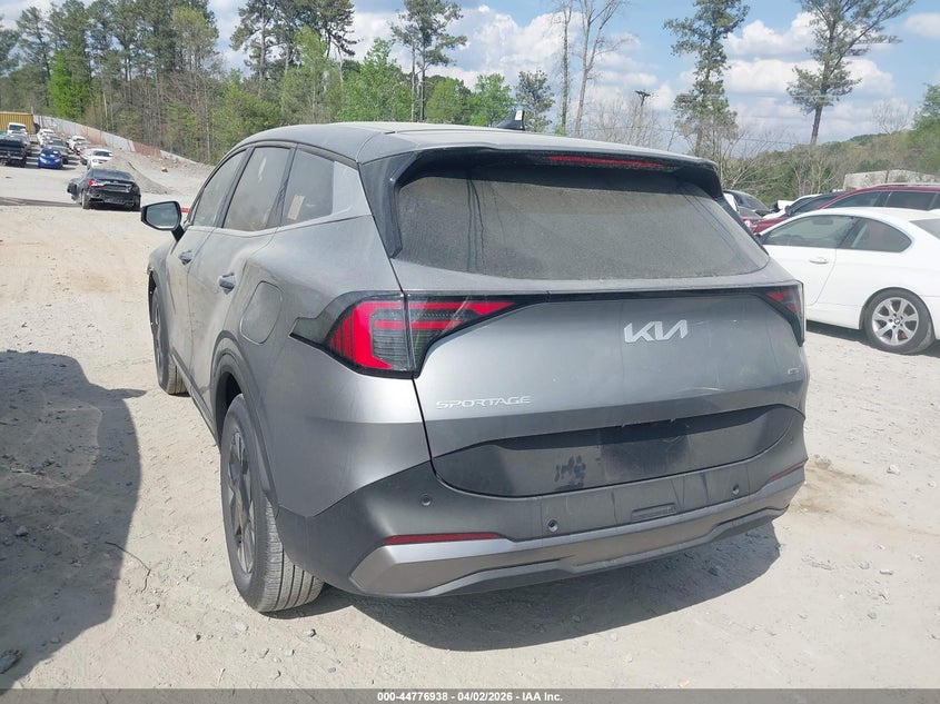 Vin: kndpu3dgxt7304122, lot: 45274186, kia sportage hybrid lx 20263