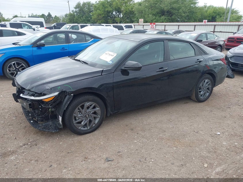 2026 Hyundai Elantra Hybrid Blue
