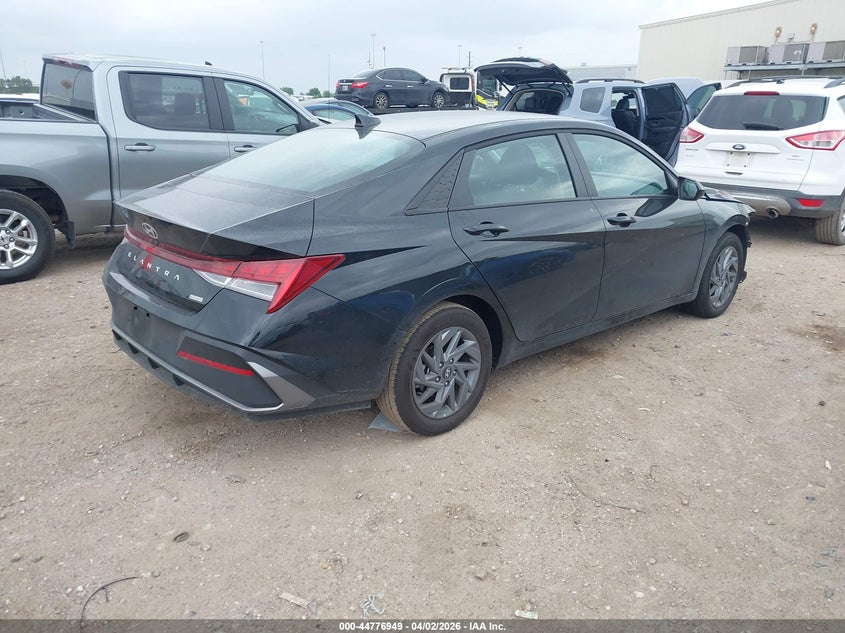 2026 Hyundai Elantra Hybrid Blue