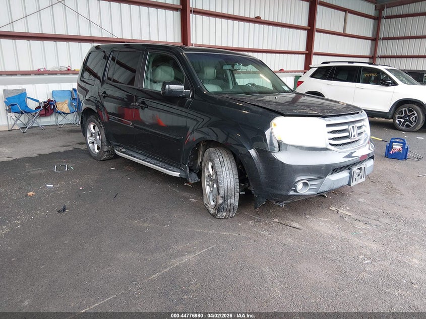 5FNYF4H54EB053088 2014 Honda Pilot Ex-L auction photo 1