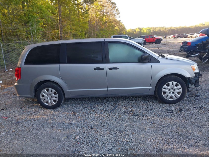 2019 Dodge Caravan 3.6 Grand Se silver Lot 111044777067 Vin 2C4RDGBG8KR599530