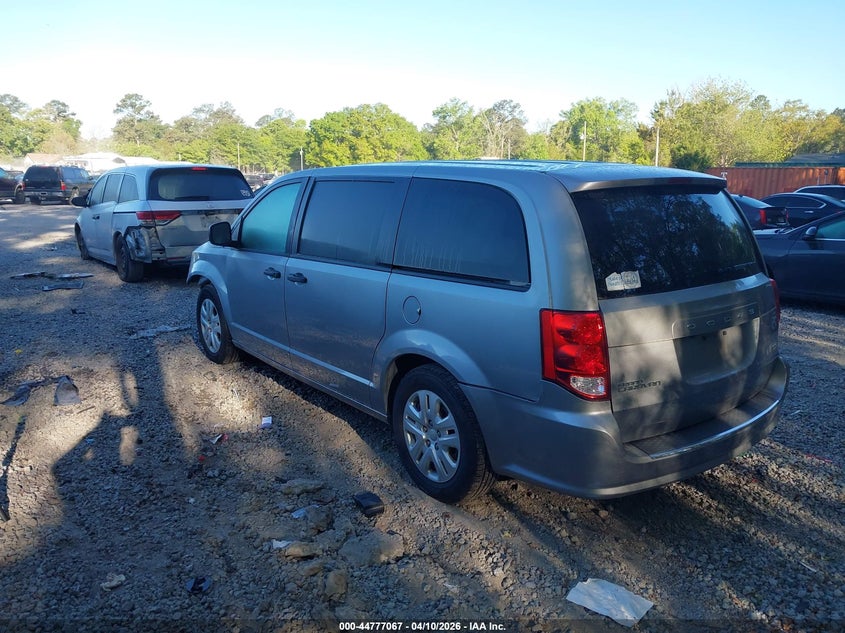 2019 Dodge Caravan 3.6 Grand Se silver Lot 111044777067 Vin 2C4RDGBG8KR599530