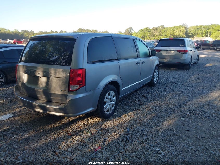 2C4RDGBG8KR599530 2019 Dodge Caravan 3.6 Grand Se silver