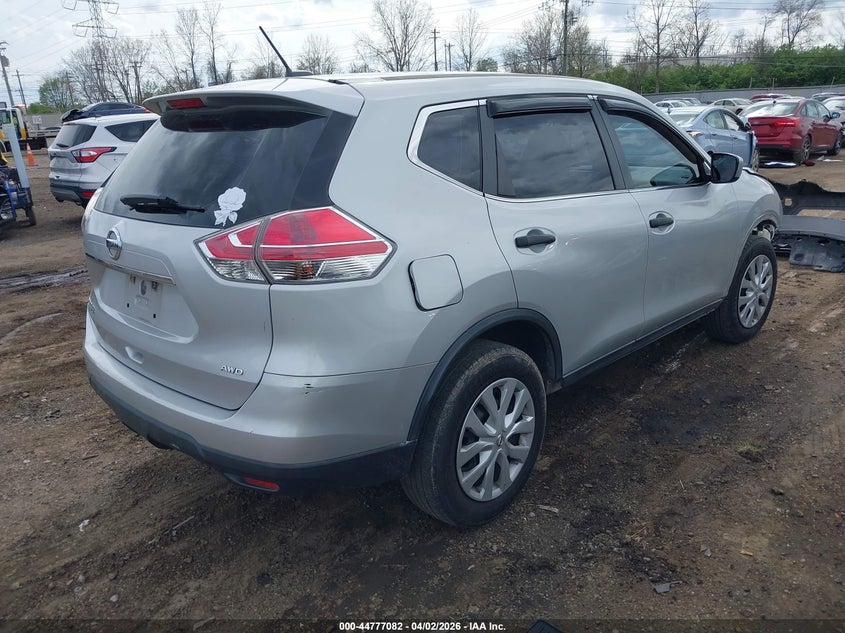2016 Nissan Rogue S/Sl/Sv