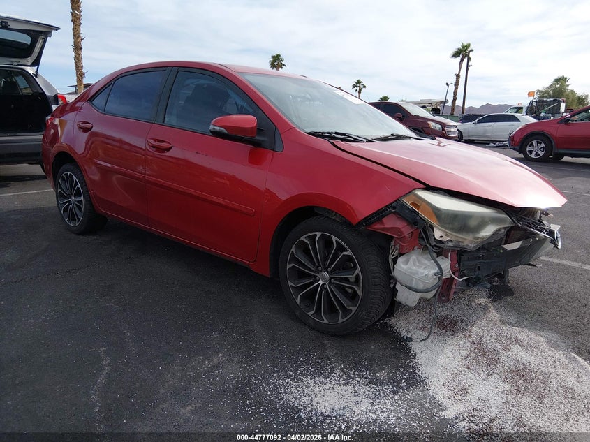 2016 Toyota Corolla S Plus