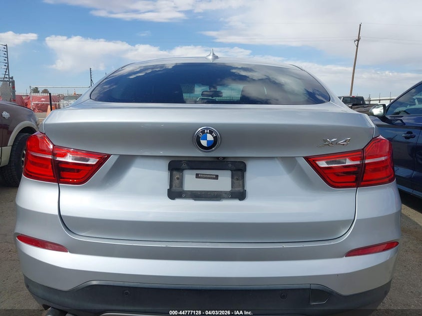 2017 BMW X4 xDrive28I VIN: 5UXXW3C30H0T79502 Lot: 44777128