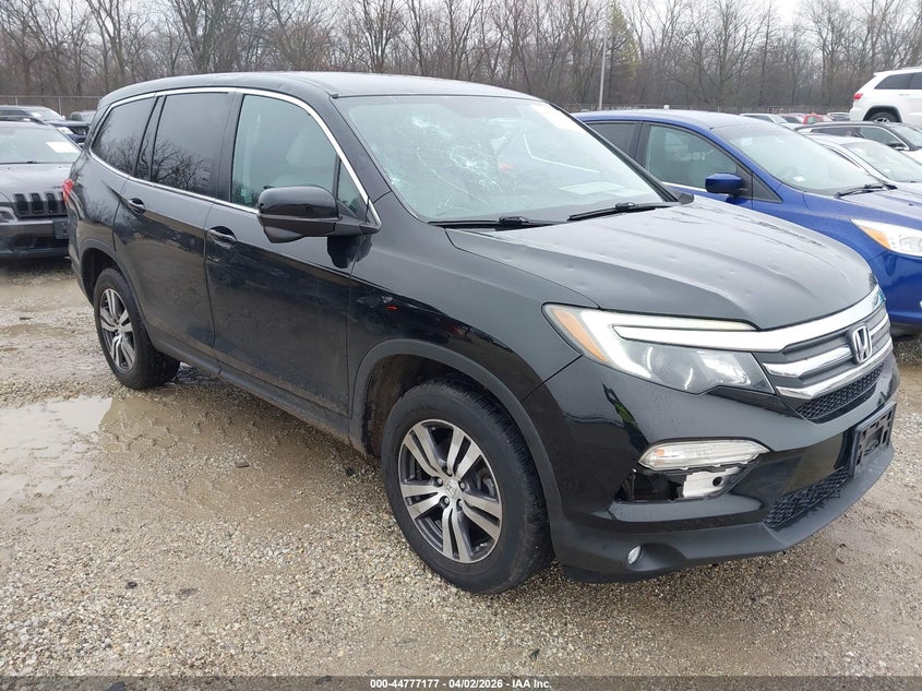 5FNYF6H33HB034322 2017 Honda Pilot Ex auction photo 1