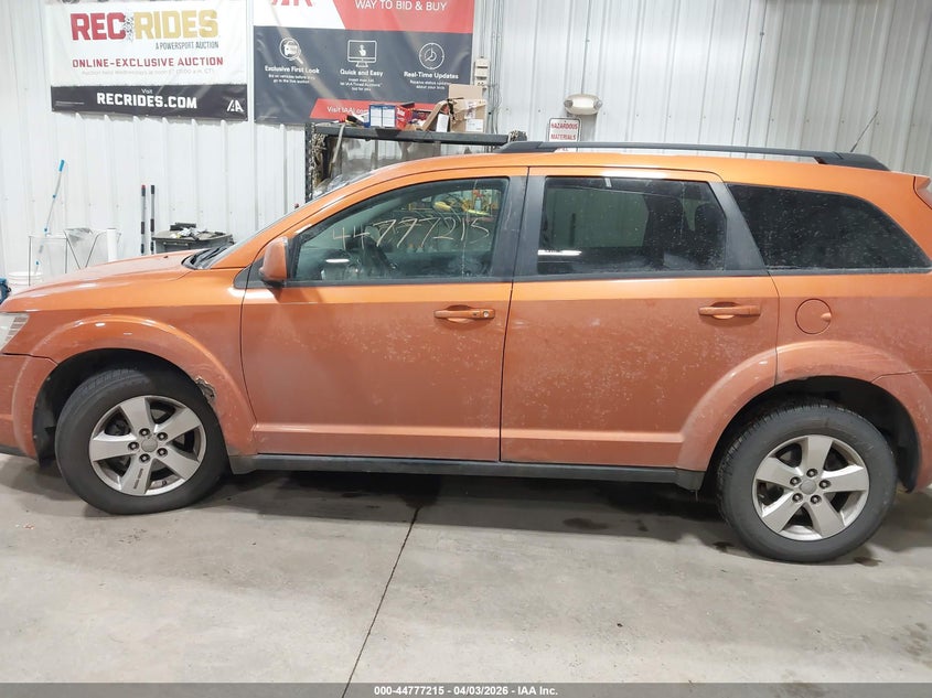 2011 Dodge Journey 3.6 Mainstreet orange Lot 111044777215 Vin 3D4PH1FG8BT521090